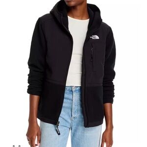 The North Face Black Denali Retro Fleece Jacket Zip Up Hoodie